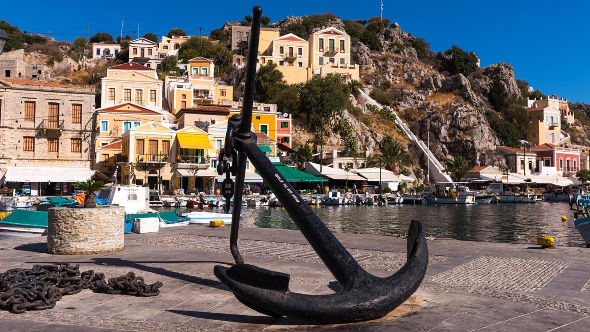 Ritzi Apartment Symi Bagian luar foto